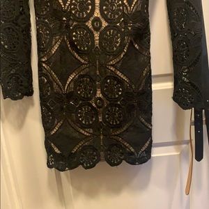 ASOS Dresses - Black lace body con dress ASOS Dresses - Black lace body con dress